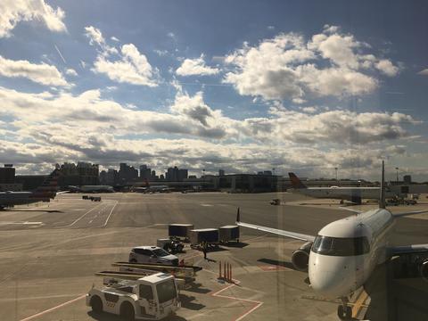 Logan airport in boston