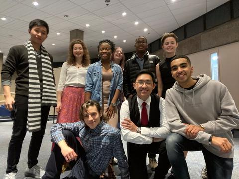 Ajanta's new friends