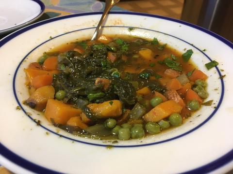 Oxtail soup ready to eat