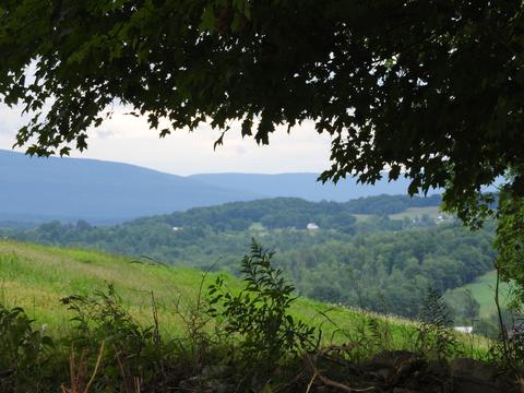 View from meeting house lane