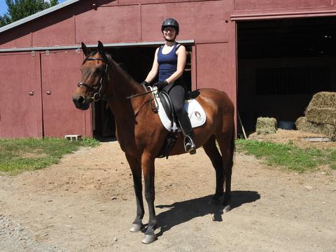 The last horse ride before college