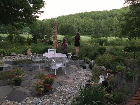 Another view of patio