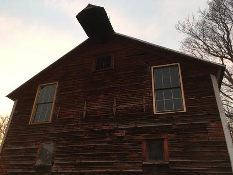 Two new windows in the barn